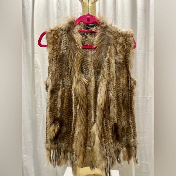 LA CONTEMPORAINE - SIMONS fur vest (one size) - Picture 3 of 4